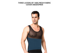Load image into Gallery viewer, BN Shapely Men's - Breathable Men's Seamless Underwear Vests for Tummy Control