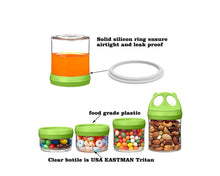 Load image into Gallery viewer, E-zy Snax - Stackable Lunch Box - 4 Cylindrical Containers