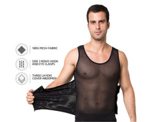 Load image into Gallery viewer, BN Shapely Men's - Breathable Men's Seamless Underwear Vests for Tummy Control

