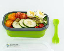 Load image into Gallery viewer, Blue or Green Flexy Lunch Box - 1 Compartment - WLS Accessories
