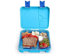 Load image into Gallery viewer, Blue or Pink Portion Lunch Box - 4 &amp; 6 Compartments - WLS Accessories
