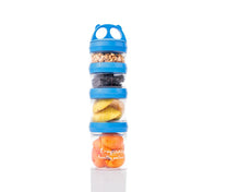 Load image into Gallery viewer, E-zy Snax - Stackable Lunch Box - 4 Cylindrical Containers
