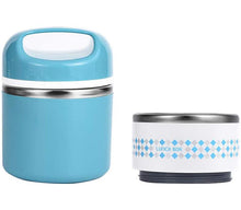 Load image into Gallery viewer, Thermal Lunch Box - 3 Cylindrical Containers
