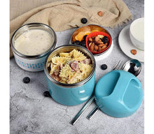 Load image into Gallery viewer, Thermal Lunch Box - 3 Cylindrical Containers
