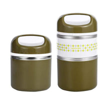 Load image into Gallery viewer, Thermal Lunch Box - 3 Cylindrical Containers

