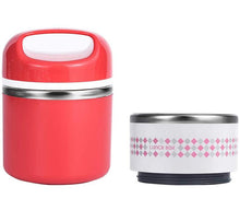 Load image into Gallery viewer, Thermal Lunch Box - 3 Cylindrical Containers
